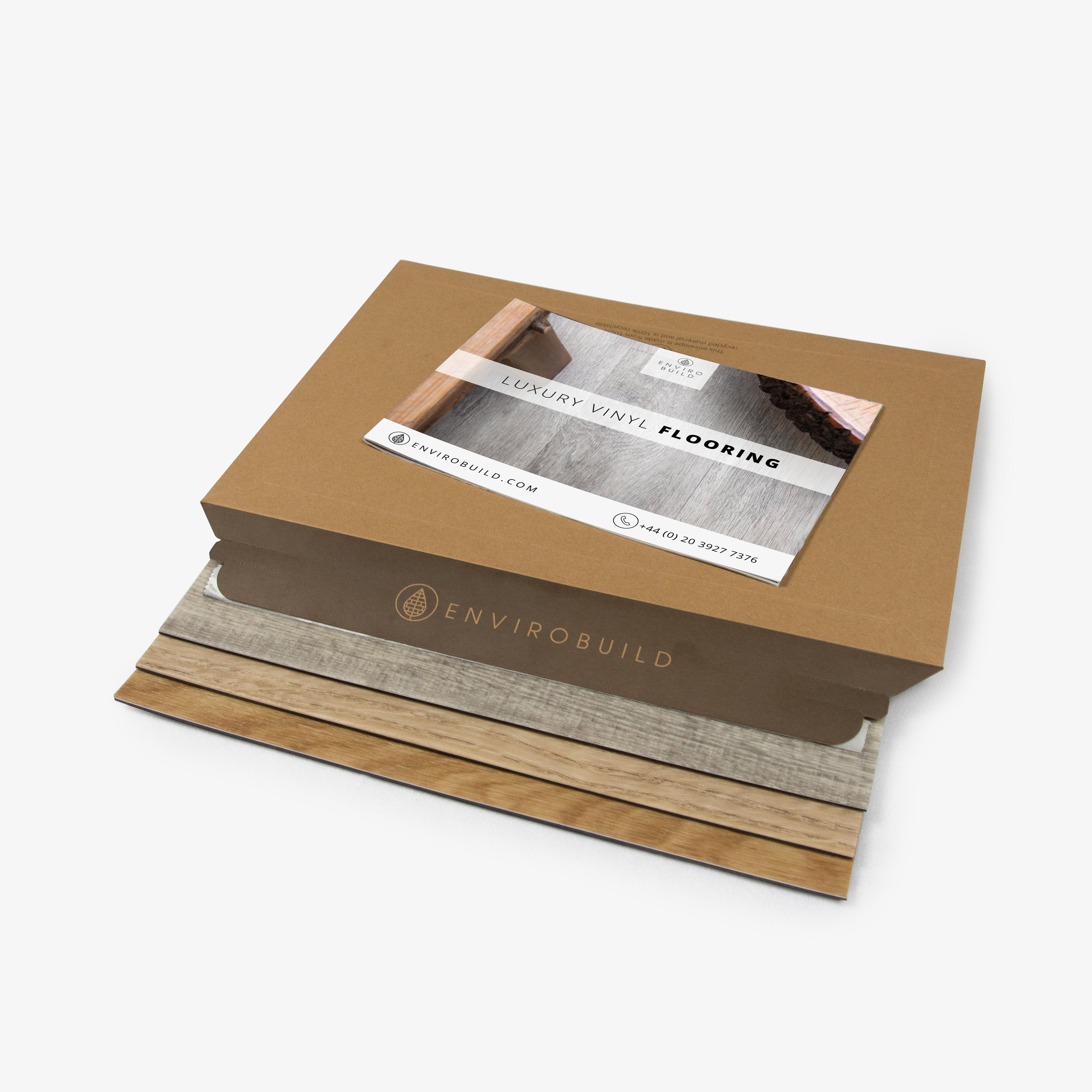 Sisu Vinyl , Sample Pack - Deep Oak Dryback - Deep Oak