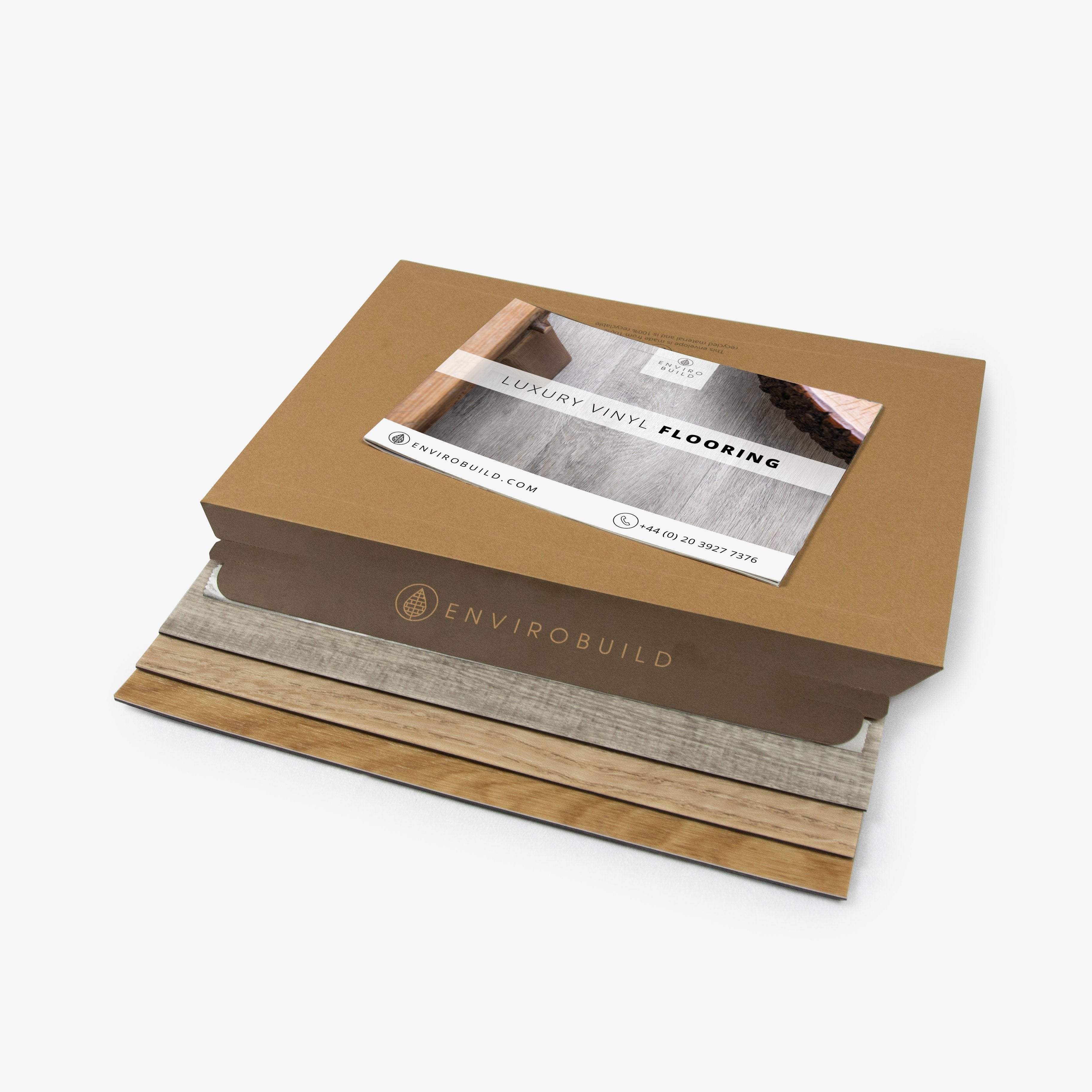 Sisu Vinyl , Sample Pack - Smoked Oak Dryback - Smoked Oak