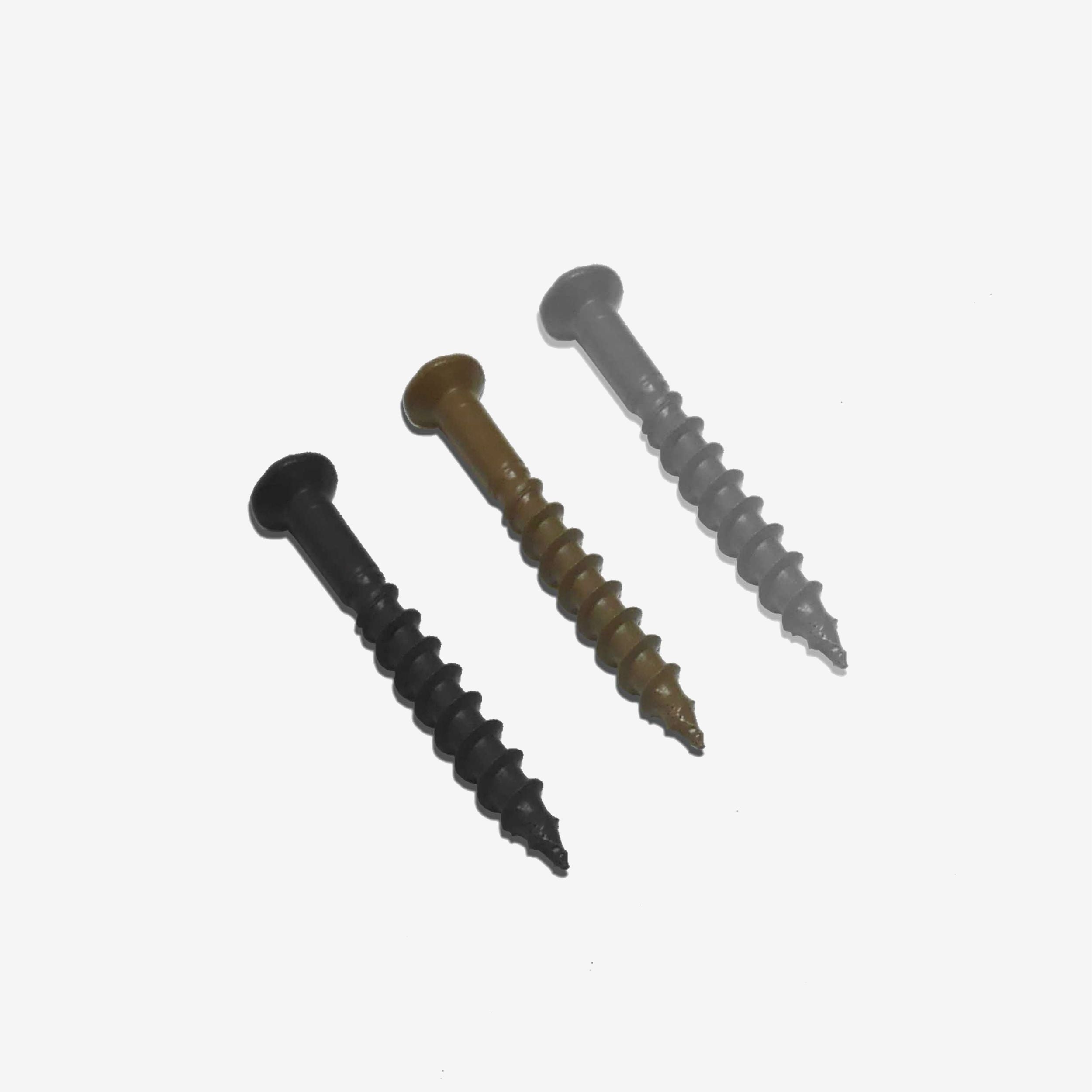 100 Countersunk Stainless Steel Coloured Screws , HYPERION 100 Pack / Granite