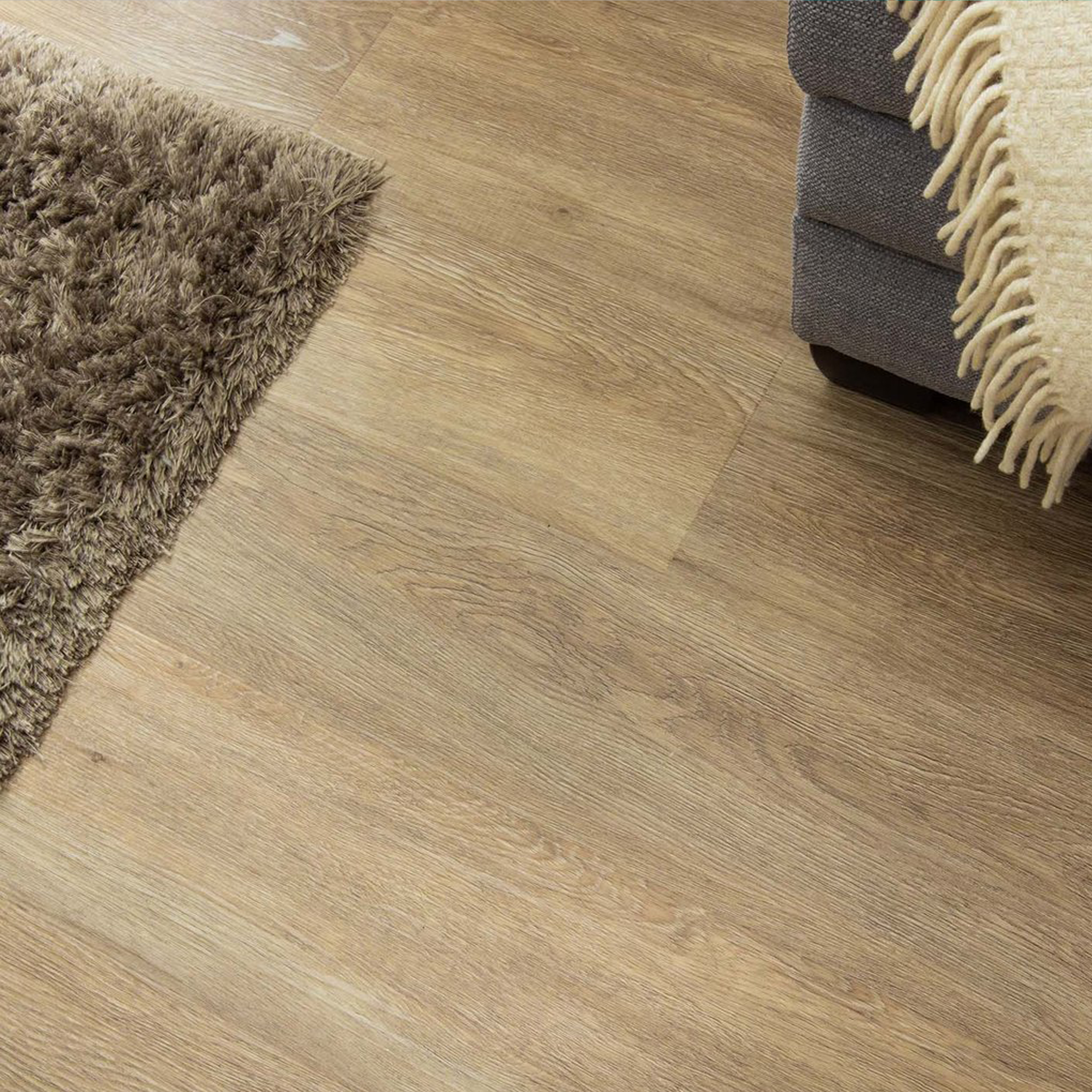 Natural Oak Click LVT - 180mm X 1220mm (10 Pack)