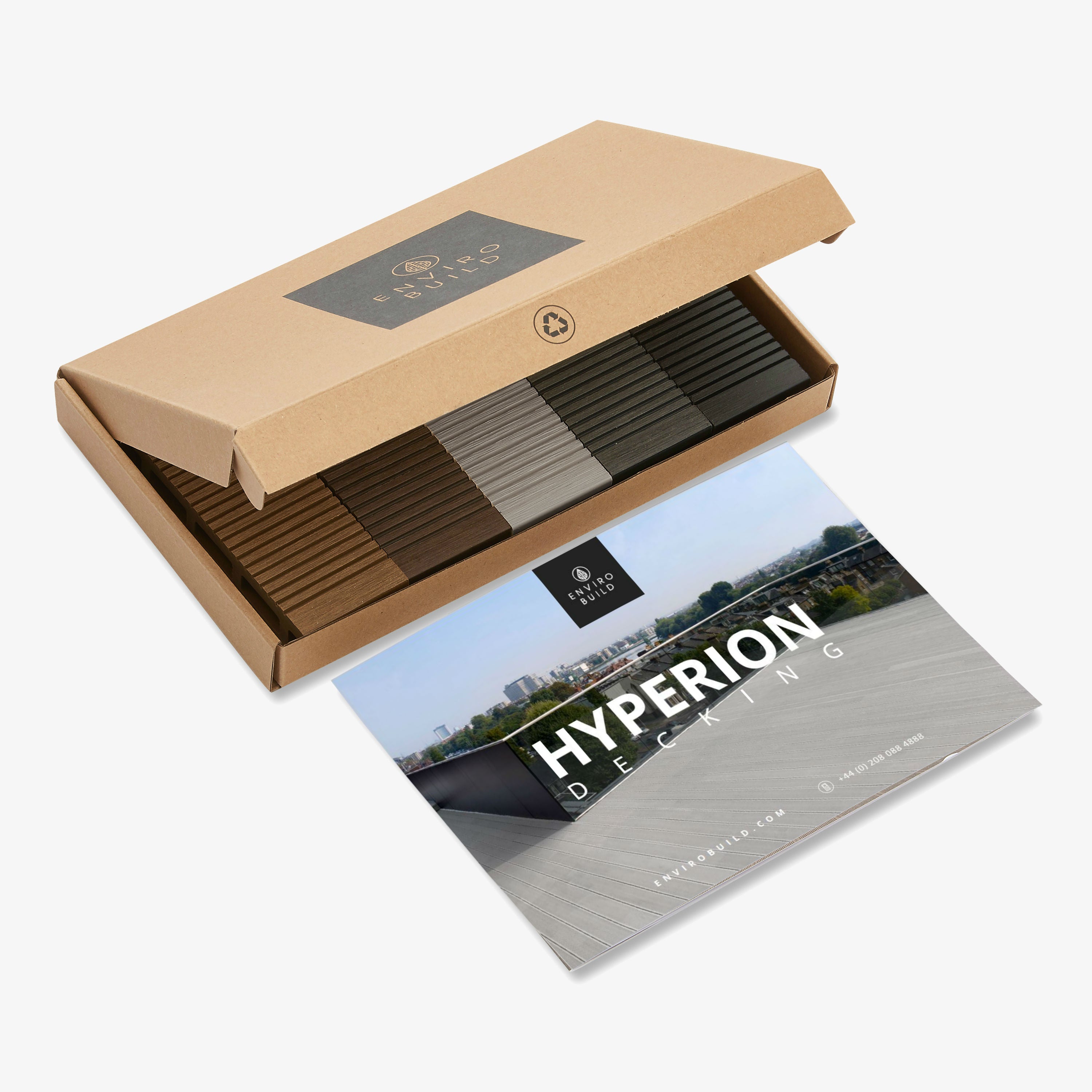 Composite Decking Samples , HYPERION - All Colours