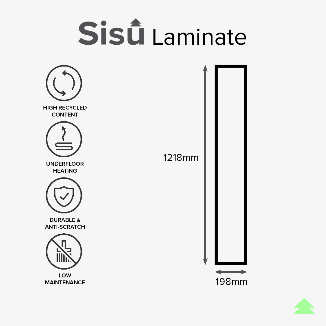  Sisu Laminate Natural Warm Oak 