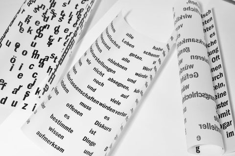 Mental Fitness - Papers with foreign languages printed on them