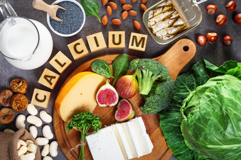 Foods high in calcium