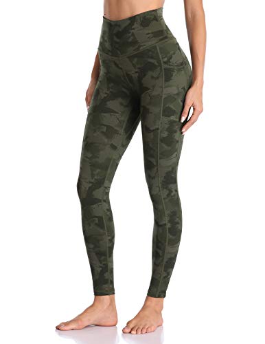 Colorfulkoala Women's High Waisted Yoga Pants 7/8 Length Leggings with  Pockets (XS, Army Green Splinter Camo) | FitnessGearUSA.Com