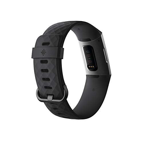 opslag convergentie Frustrerend Fitbit Charge 3 Fitness Activity Tracker, Graphite/Black, One Size (S and L  Bands Included) | FitnessGearUSA.Com