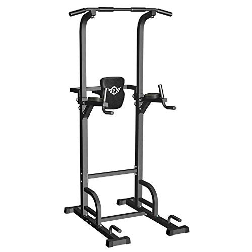 Sportsroyals Power Dip Station Pull Up Bar for Home Gym Strength Training Workout Equipment, 400LBS. | FitnessGearUSA.Com