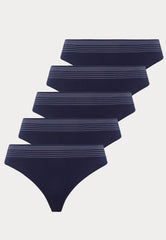Comfee String (5-er Pack) Boxer-String - dunkelblau
