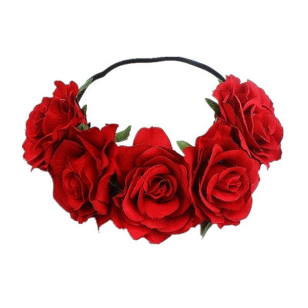 Red Roses headband – Enchanted Bikinis