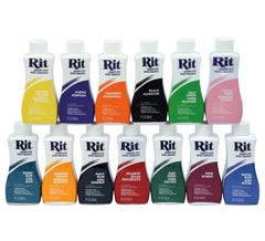 Rit Fabric Dye Color Chart