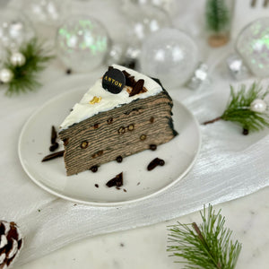 Chocolate Crepe Cake - 1 slice - Anton SV Pâtisserie® | Mille Crêpes in SF Bay Area