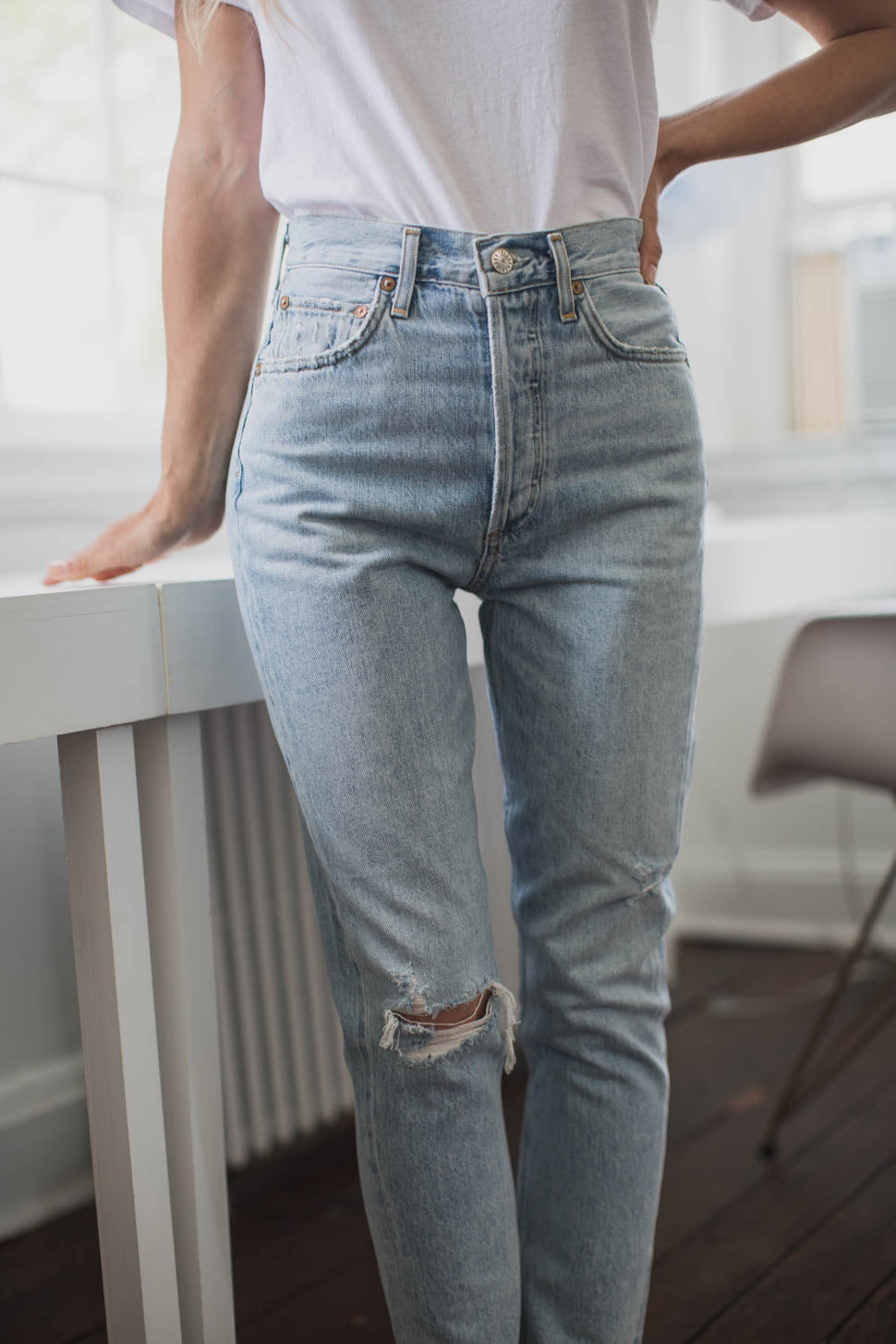 agolde riley jeans review