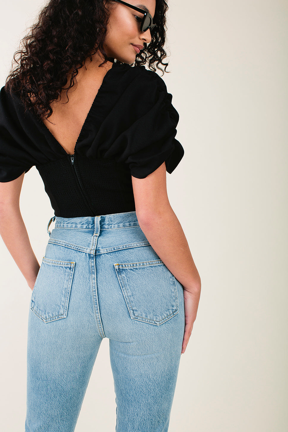 Pinch Waist Jeans