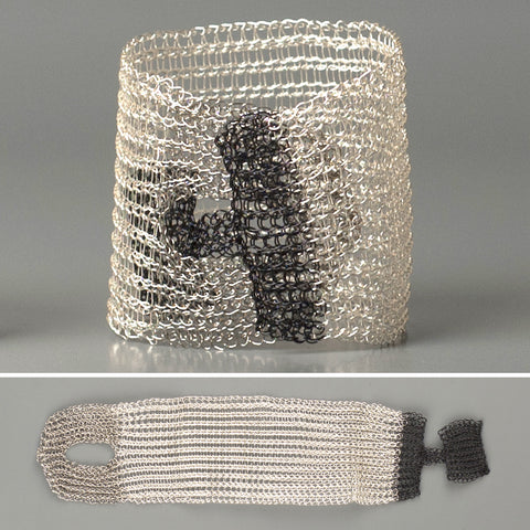 fermagli per braccialetti all'uncinetto in filo metallico - YoolaDesign