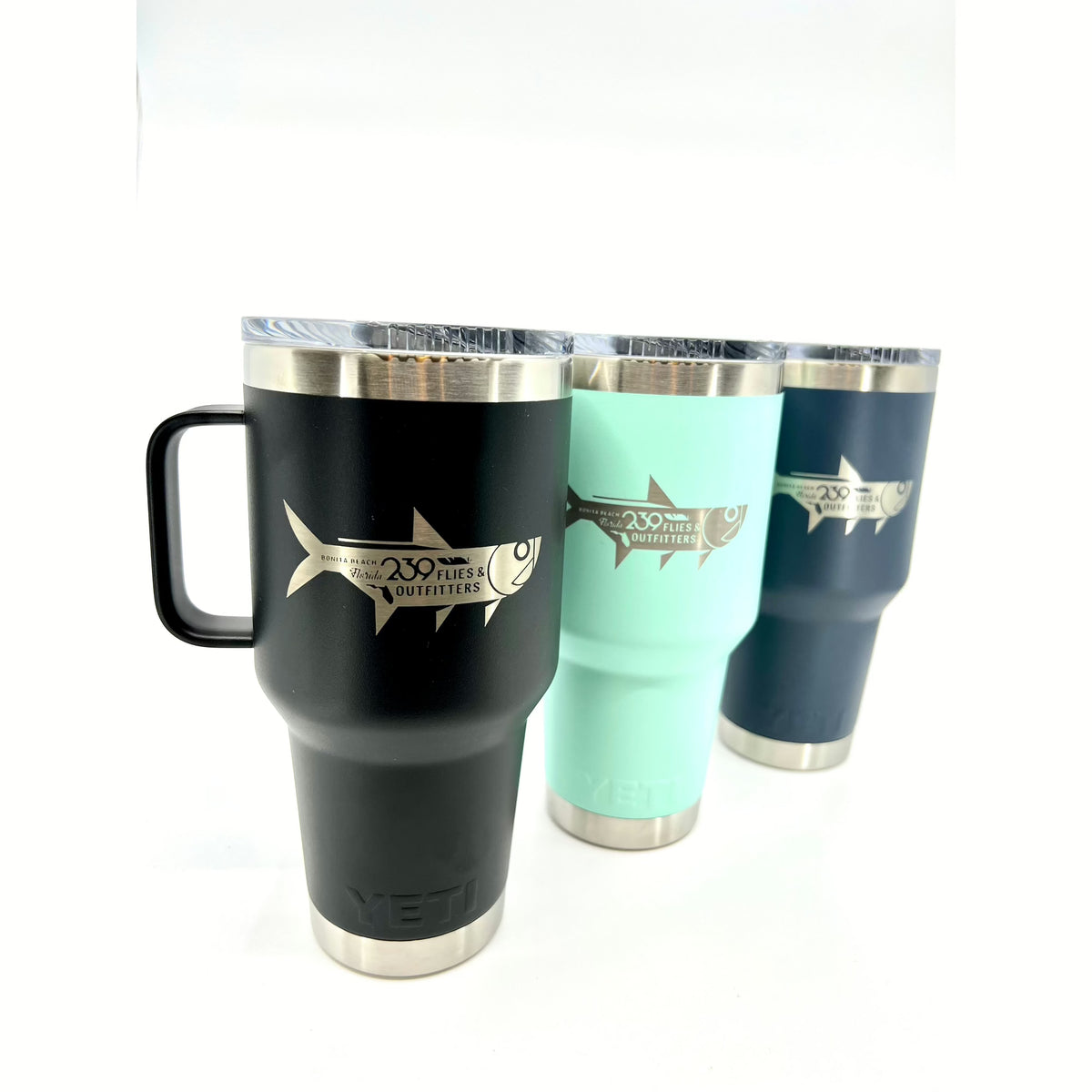 24oz 270 Sea Turtle Design Laser Engraved on Yeti Mug With Magslide Lid.  Dishwasher Safe. 