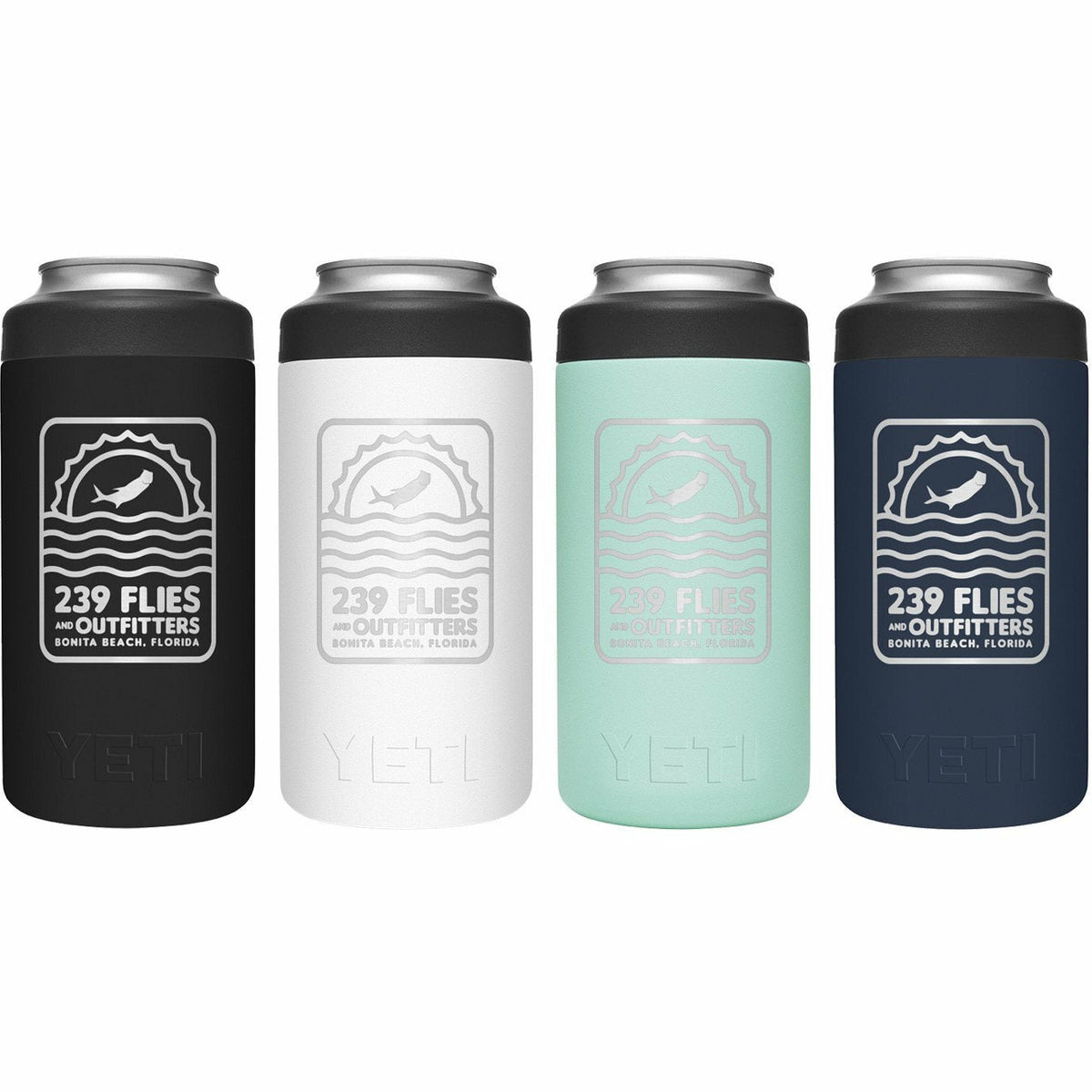 REAL x YETI Rambler Colster Slim Can Insulator-Seafoam