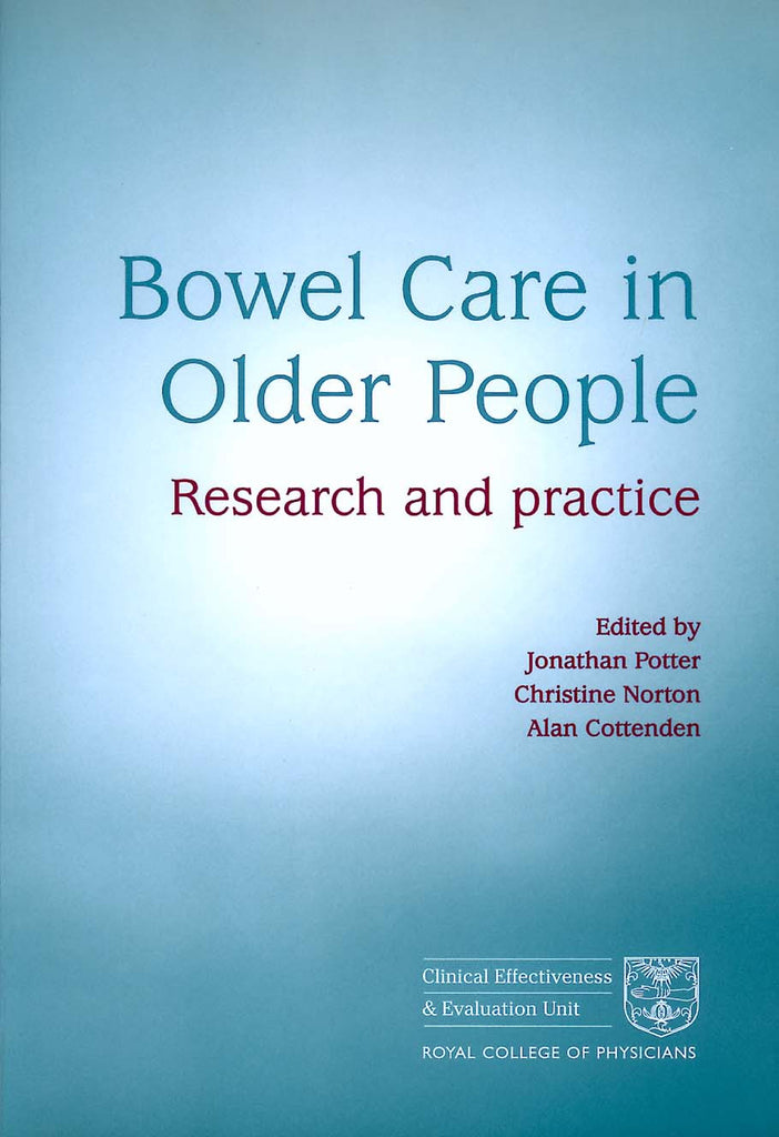 Bowel Care In Older People Research And Practice - 