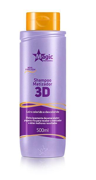 Tinting Shampoo Anti Yellow 3d Blond Daily Hair Treatment 500ml