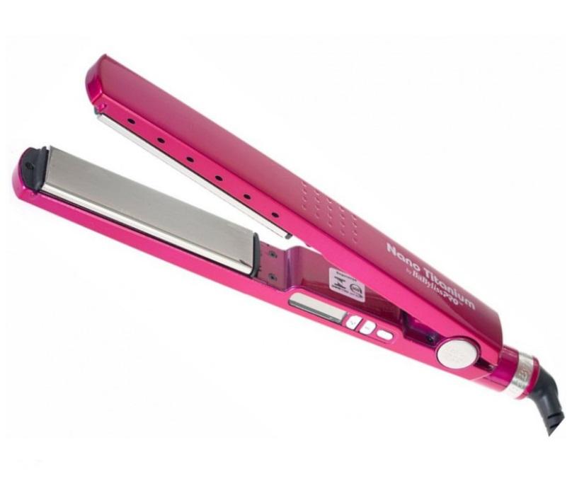 Fervent lus Veilig Hair Straightener Pro Nano Titanium Pink 1 1/4 Ceramic 220V 450F - Bab —  The Keratin Store