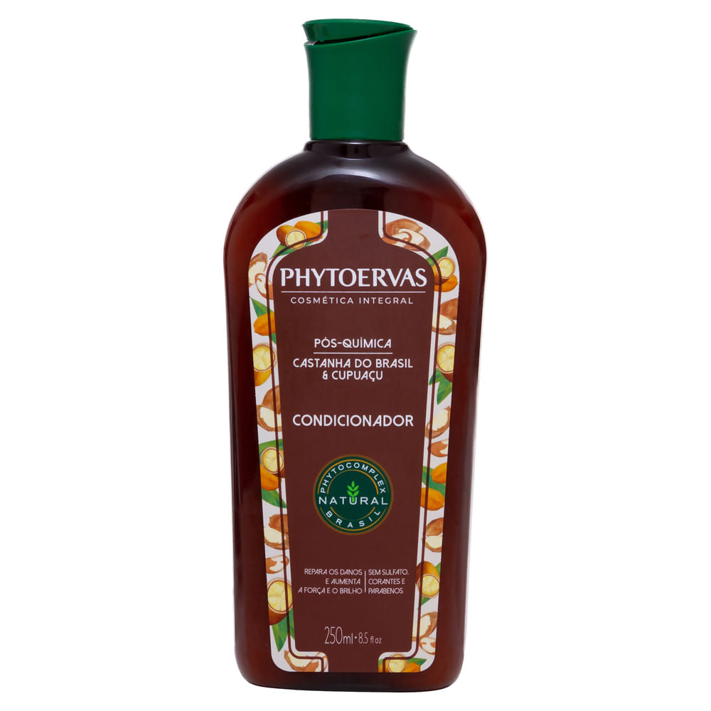 Phytoervas Post Chemical Shampoo Chestnut and Cupuaçu 250ml