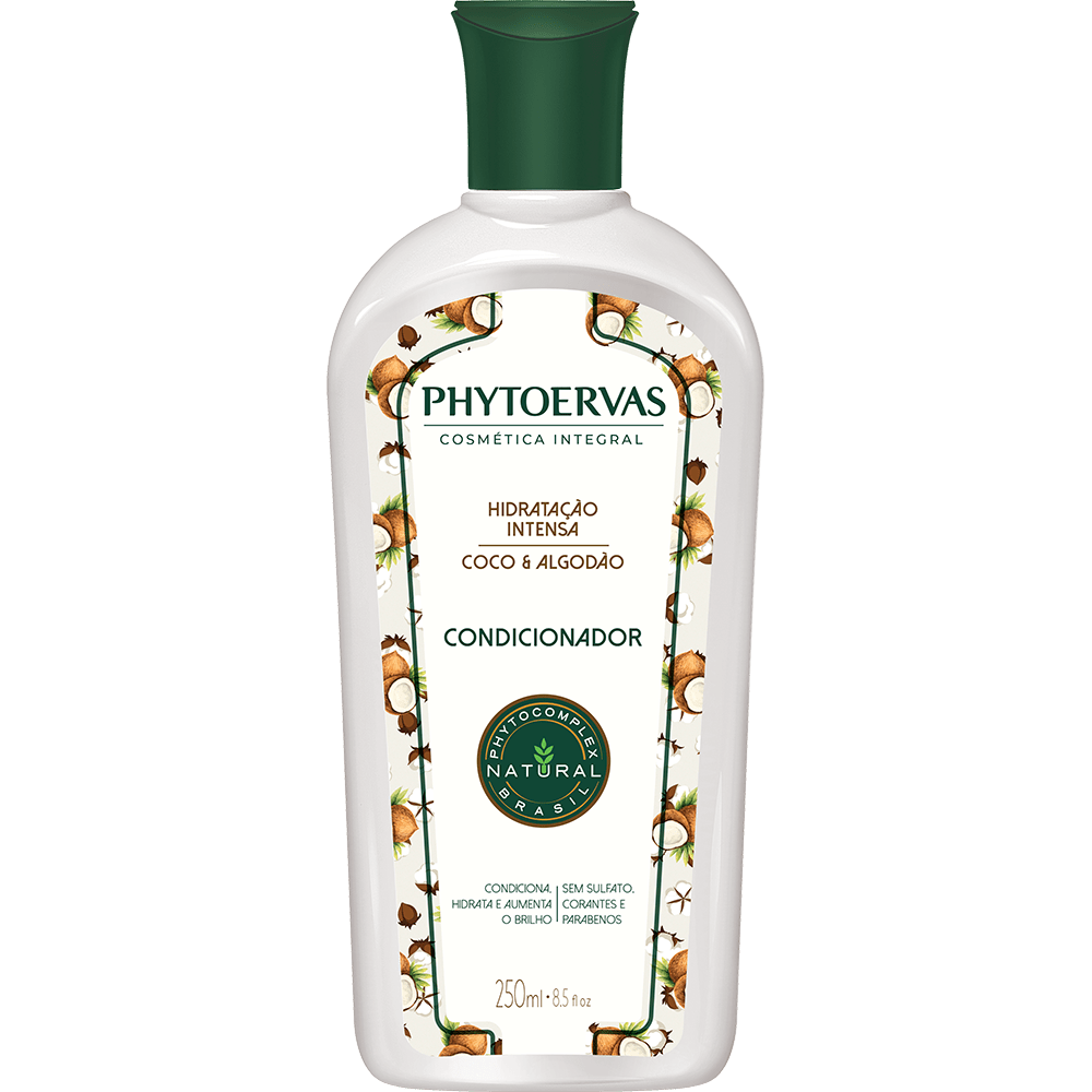 Phytoervas Shampoo Intense Hydration Coconut and Cotton 250ml