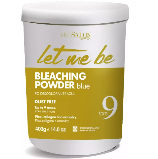 Let Me Be Blue Bleaching Powder Up To 9 Tones 400g Prosalon