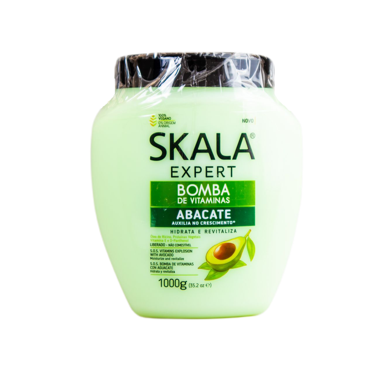 Shampoo Para Cabelo Bomba de Vitaminas Vegano Skala 325ml - Vobella