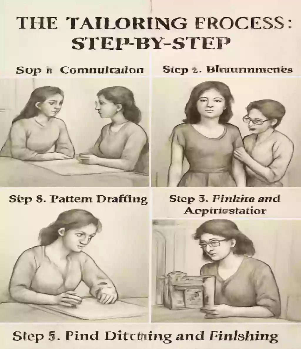 The Tailoring Process Step by Step