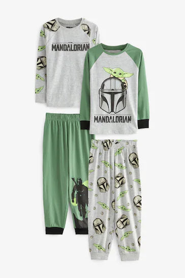 Pijama de 2 peças menino em algodão The Mandalorian - Venca - 061957