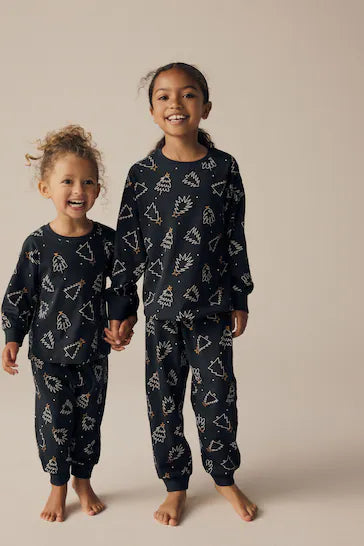 NinaGrande Pijama Familiar 100 Algodon Arbol de Navidad Infantil