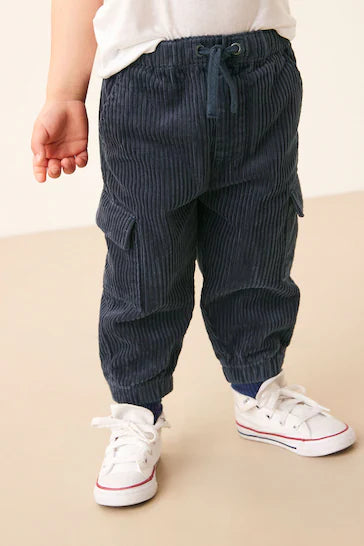 |BigBoy| Calça Cargo Cord (3 meses a 7 anos)