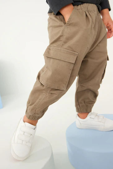 |BigBoy| Calça Cargo - Tan Brown (3 meses a 7 anos)