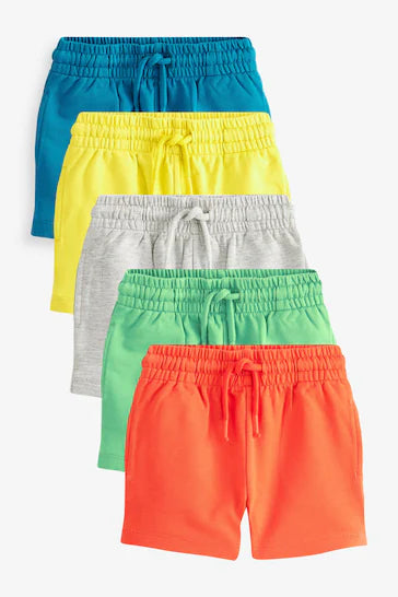 |BigBoy| Pacote Com 5 Shorts De Jérsei - Rainbow (3 meses a 7 anos)