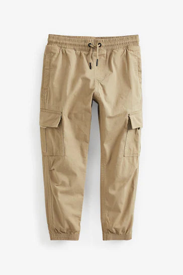 |BigBoy| Calça Cargo Natural (3-16 anos)