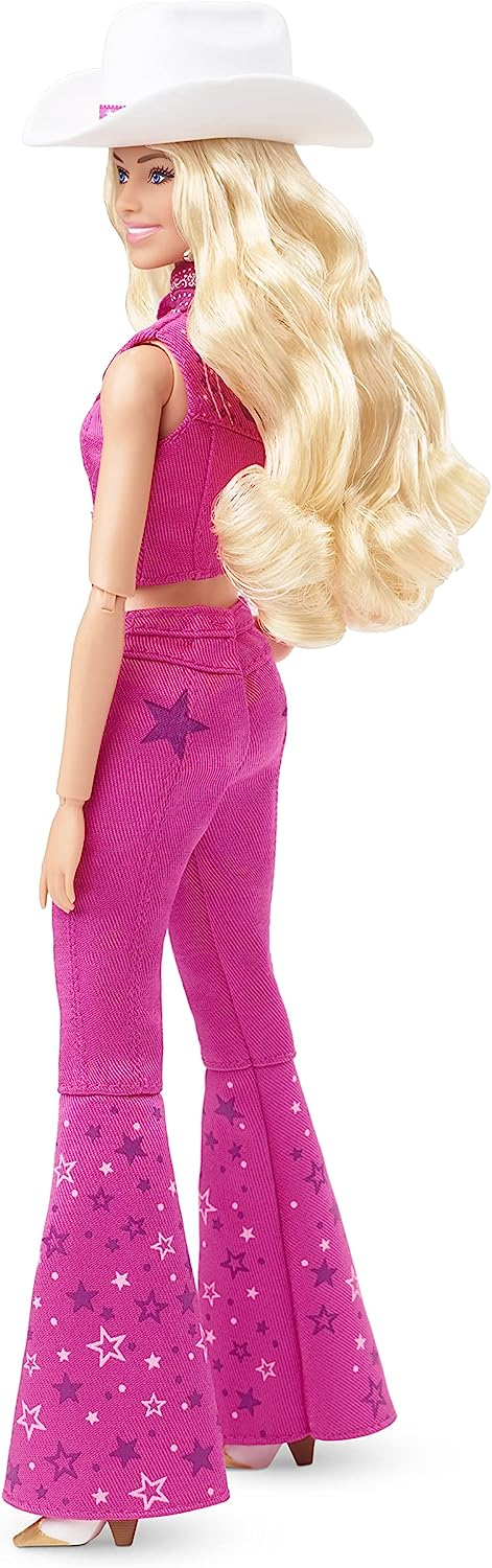 Barbie O Filme, Margot Robbie como Barbie Cowboy Western Roupa Ocident