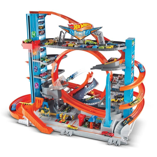 Hot Wheels - Hot Wheels City Pista com Peças para Construir Cidade e 1  Carro Incluído ㅤ, HOT WHEELS VEHICLES