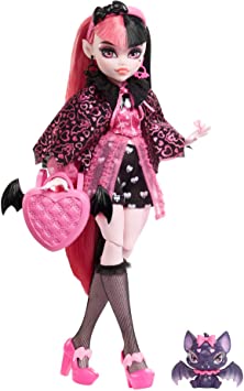 Monster High Doll, Clawdeen Wolf com Acessórios e Cão de Estimação, Bo