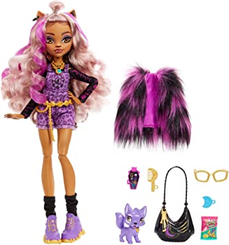 Boneca Monster High com Acessórios - Clawdeen Wolf - Baile dos