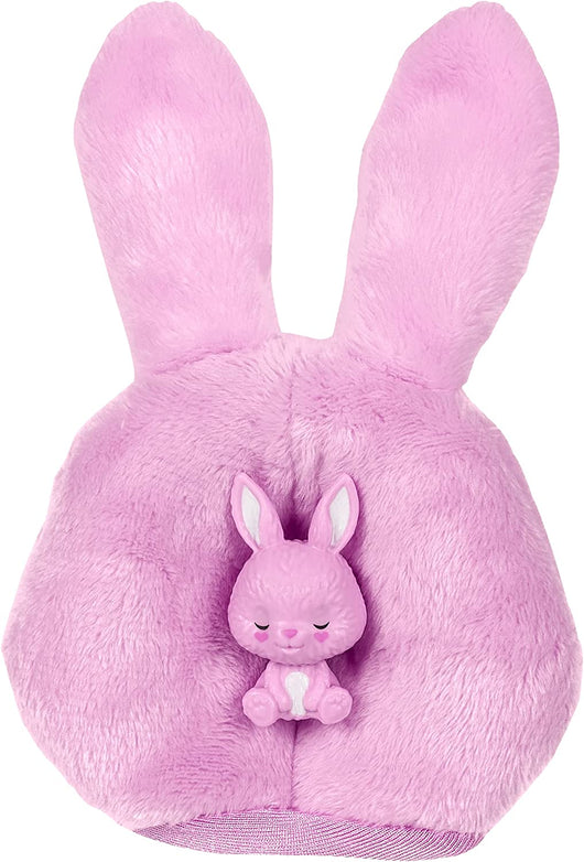 Barbie Cutie Revelação com Fantasia de Coelho e 10 Surpresas Incluindo 1  Mini Pet com Mudança de Cor - Ri Happy