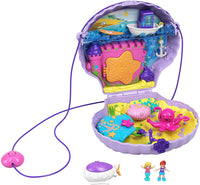 Polly Pocket - Conjunto de jogos e acessórios compacto sorvete