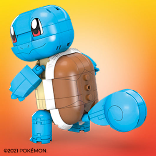 Mega Bloks Construx tipo água Pokemon Squirtle│Brinquedo de