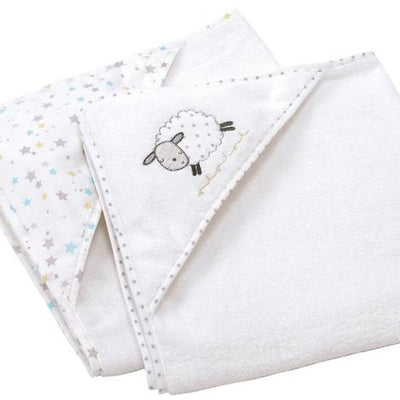 East Coast - Toalha de banho de ovelhas - Kit com 2 Anne Claire Baby Store 