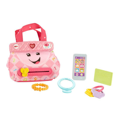 Fisher-Price - Divirta-se e aprenda com a Bolsa de desenvolvimento Smart Stages Brinquedo Anne Claire Baby Store 