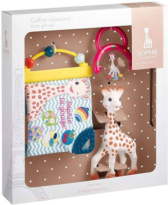 Girafa Sophie - Kit Sophie, Livro e Chocalho Anne Claire Baby Store 