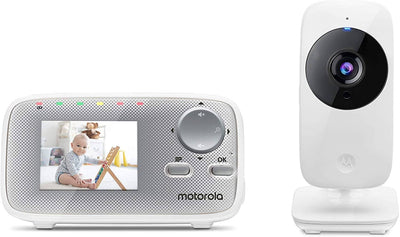 Motorola MBP29A Babá Eletrônica Com Monitor 2.4", Infravermelho e Zoom Digital Anne Claire Baby Store 