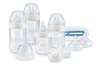 Nuk Nature Sense Perfect Start Conjunto De Mamadeiras - kit com 8 itens Anne Claire Baby Store 