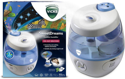 Vicks - Umidificador com projetor de imagem VUL575 Sweet Dreams Anne Claire Baby Store 