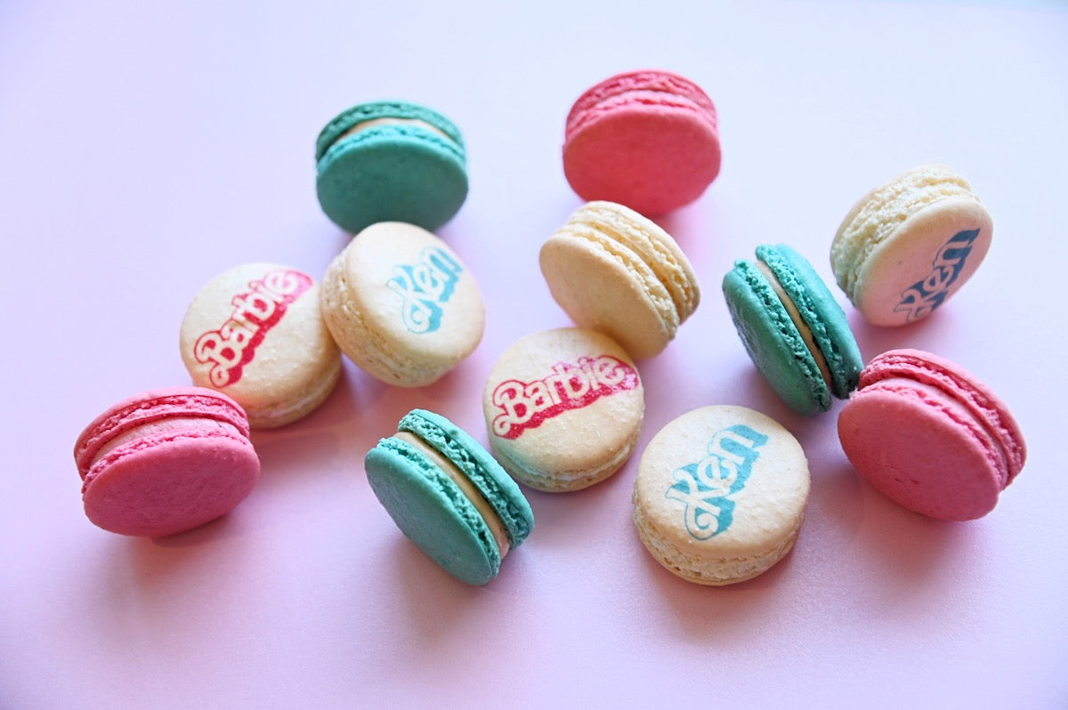 barbie macarons