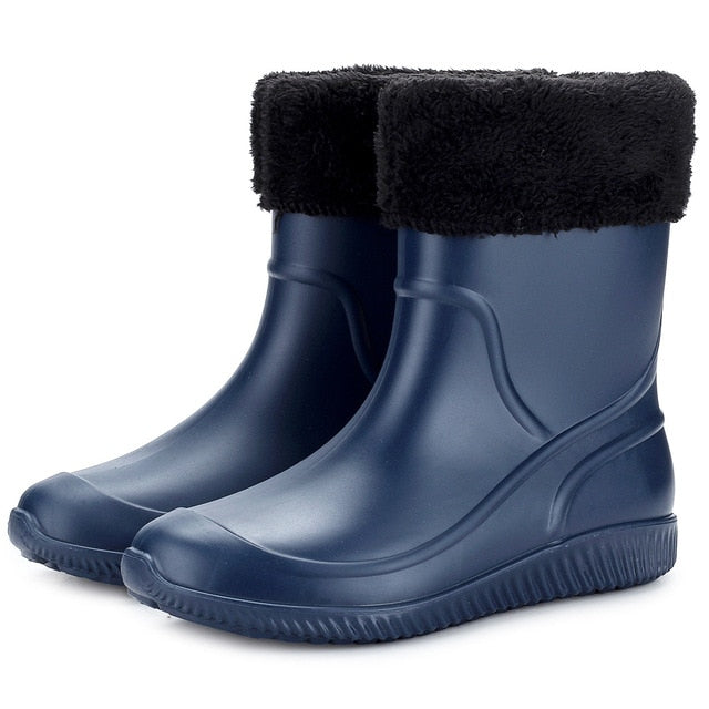 Comfortable Waterproof Rubber Boots