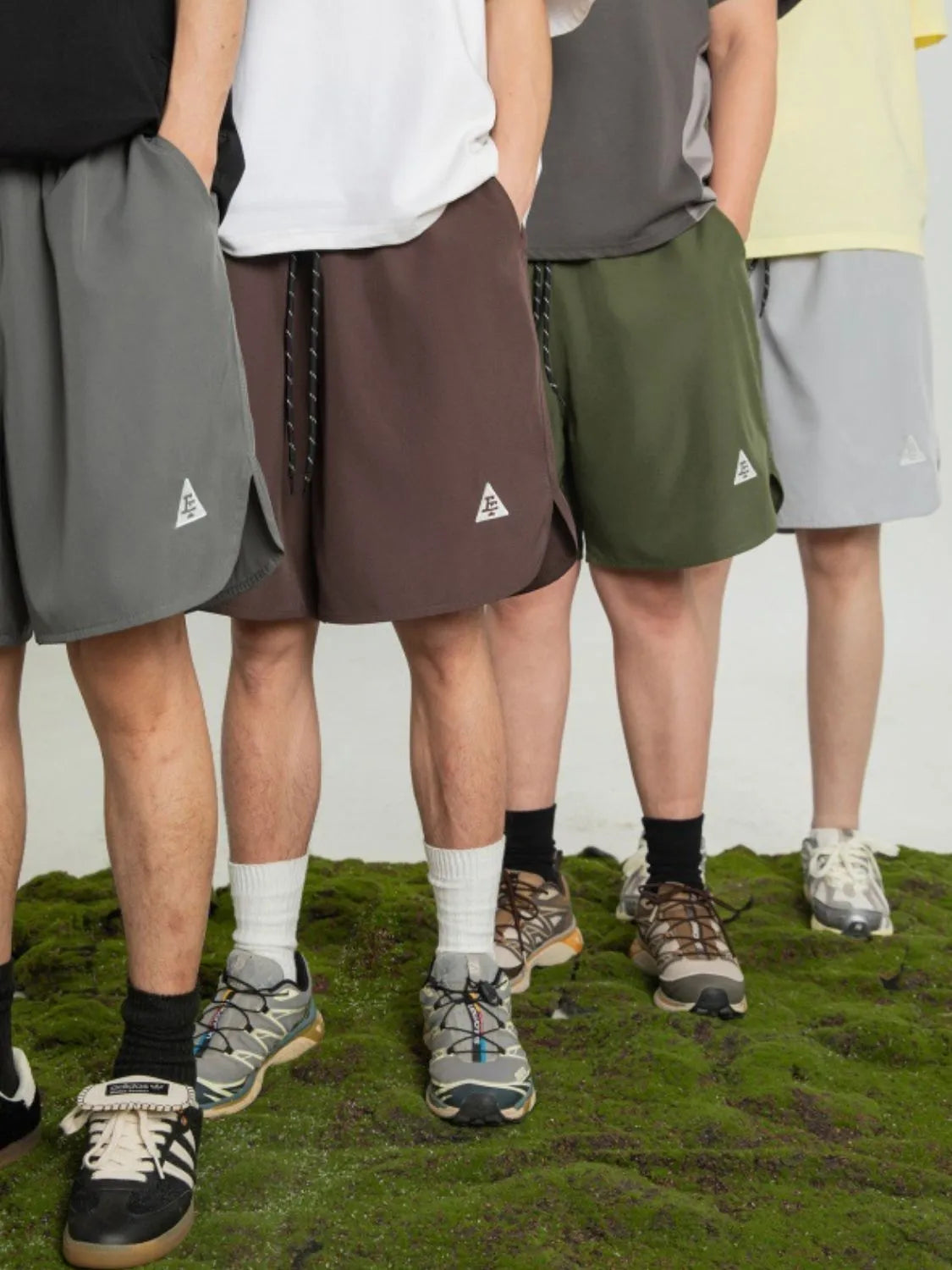 Men's Plus Size Drawstring Shorts with Pockets